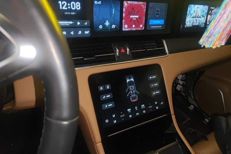 Used Li Auto ONE 2021 Extended-Range 6-Seater Version Audio And AC Panel