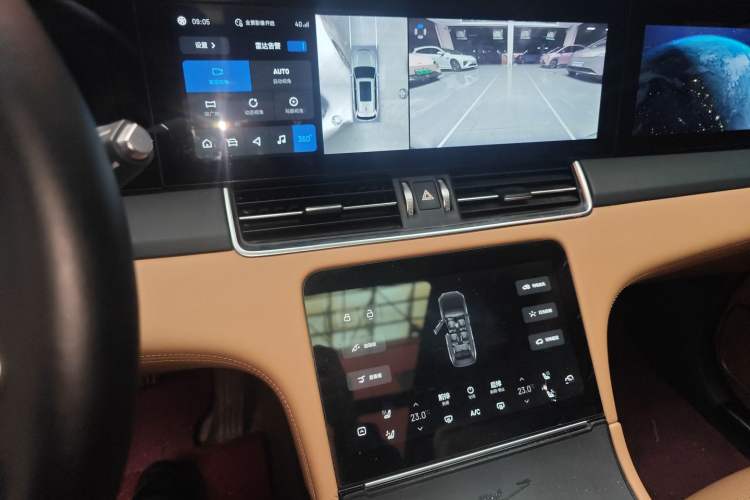 Used Li Auto ONE 2021 Extended-Range 6-Seater Version Audio And AC Panel