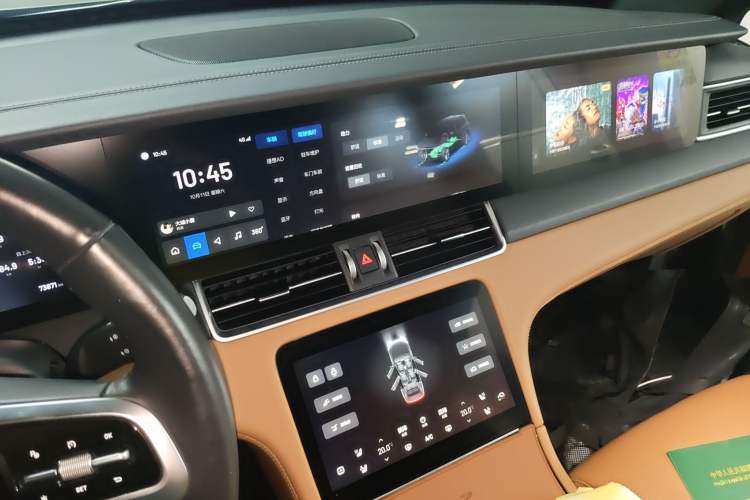 Used Li Auto ONE 2021 Extended-Range 6-Seater Version Audio And AC Panel