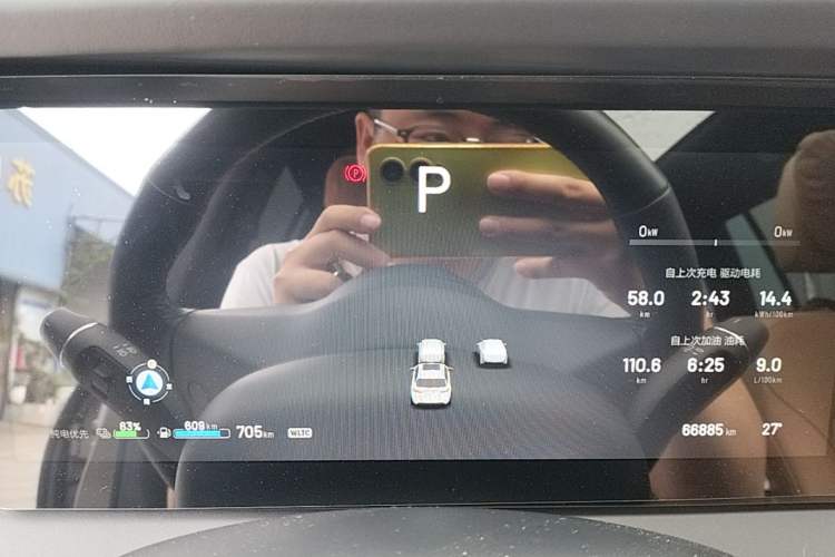 Used Li Auto ONE 2021 Extended-Range 6-Seater Version Instrument Cluster
