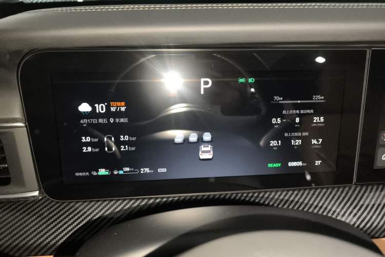 Used Li Auto ONE 2021 Extended-Range 6-Seater Version Instrument Cluster