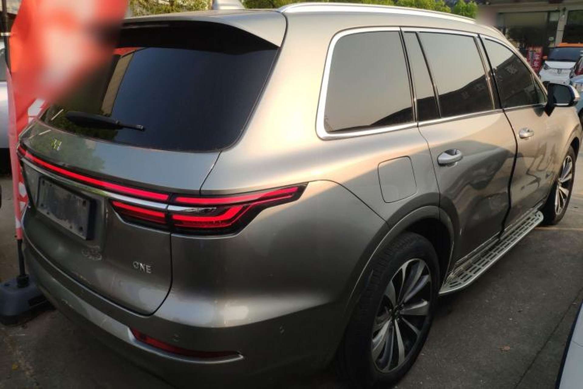 Used Li Auto ONE 2021 Extended-Range 6-Seater Version Rear Right 45 Deg