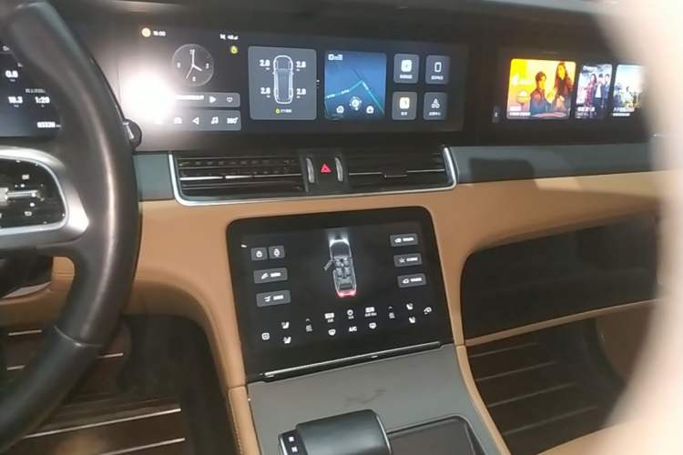 Used Li Auto ONE 2021 Extended-Range 6-Seater Version Audio And AC Panel