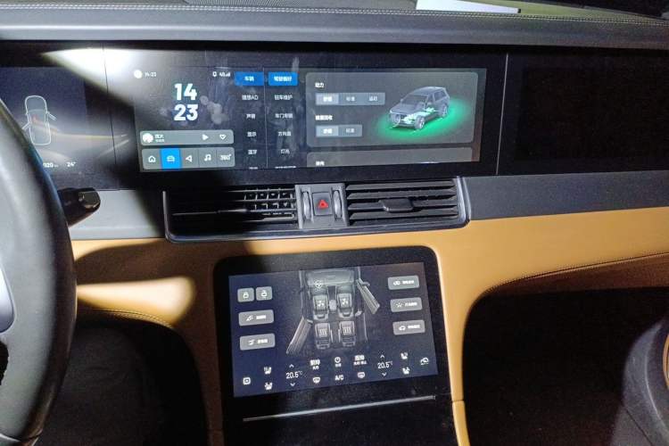 Used Li Auto ONE 2021 Extended-Range 6-Seater Version Audio And AC Panel