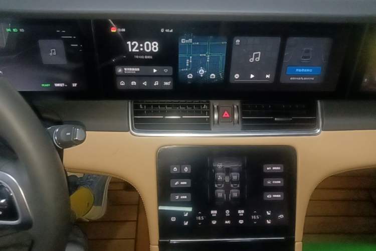 Used Li Auto ONE 2021 Extended-Range 6-Seater Version Audio And AC Panel