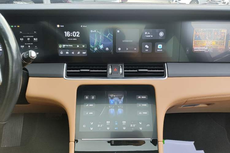 Used Li Auto ONE 2021 Extended-Range 6-Seater Version Audio And AC Panel