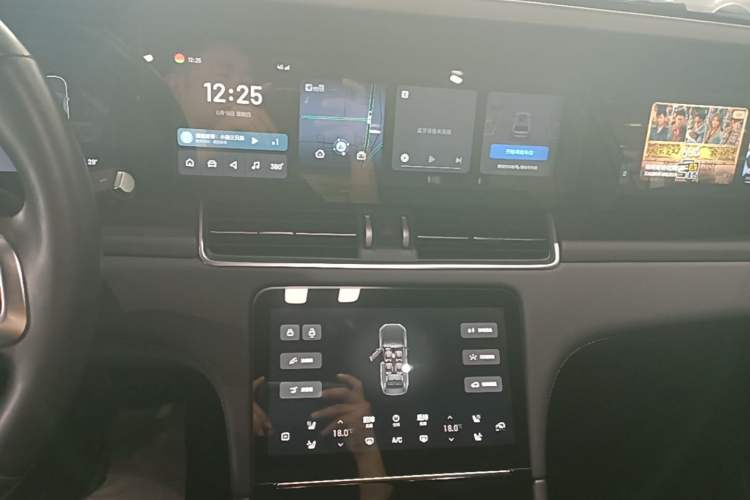 Used Li Auto ONE 2021 Extended-Range 6-Seater Version Audio And AC Panel