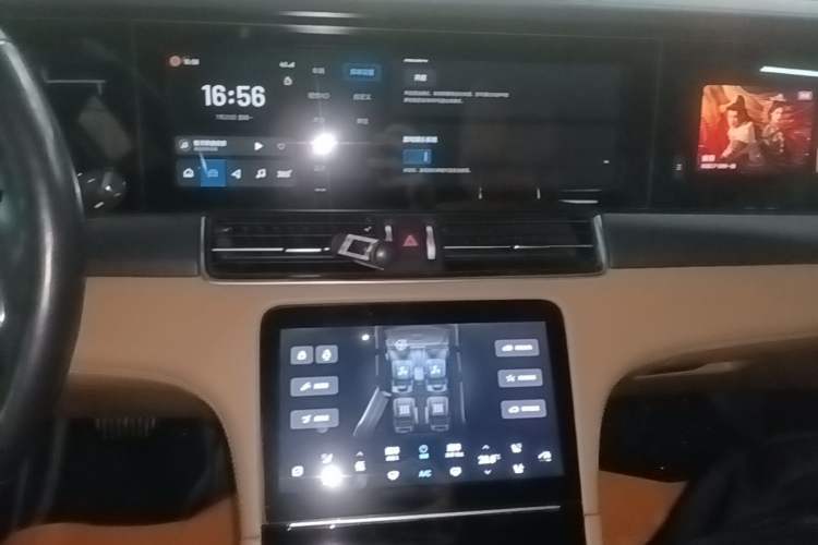 Used Li Auto ONE 2021 Extended-Range 6-Seater Version Audio And AC Panel