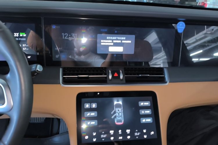 Used Li Auto ONE 2021 Extended-Range 6-Seater Version Audio And AC Panel