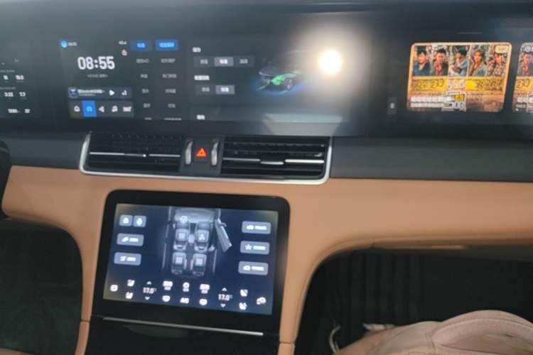 Used Li Auto ONE 2021 Extended-Range 6-Seater Version Audio And AC Panel