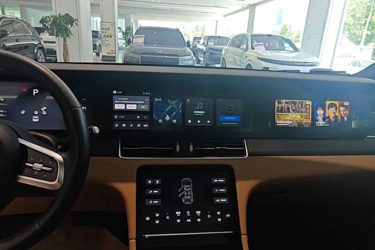 Used Li Auto ONE 2021 Extended-Range 6-Seater Version Audio And AC Panel