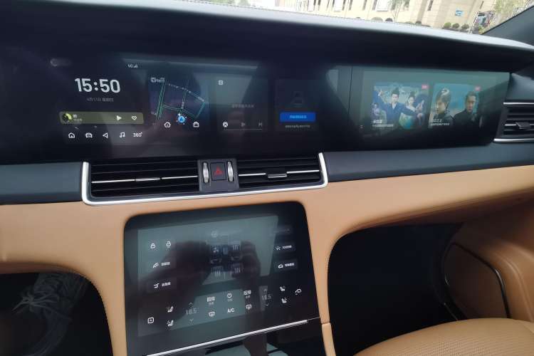 Used Li Auto ONE 2021 Extended-Range 6-Seater Version Audio And AC Panel