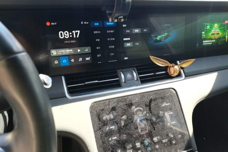 Used Li Auto ONE 2021 Extended-Range 6-Seater Version Audio And AC Panel