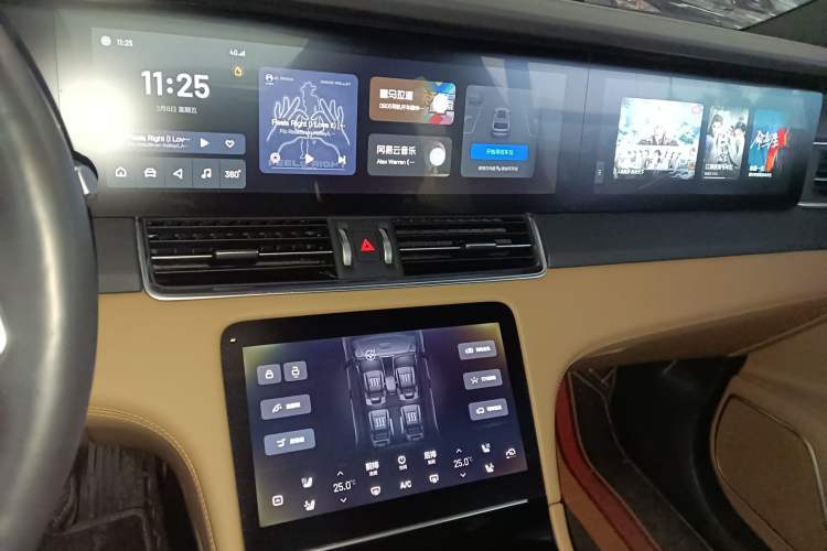 Used Li Auto ONE 2021 Extended-Range 6-Seater Version Audio And AC Panel