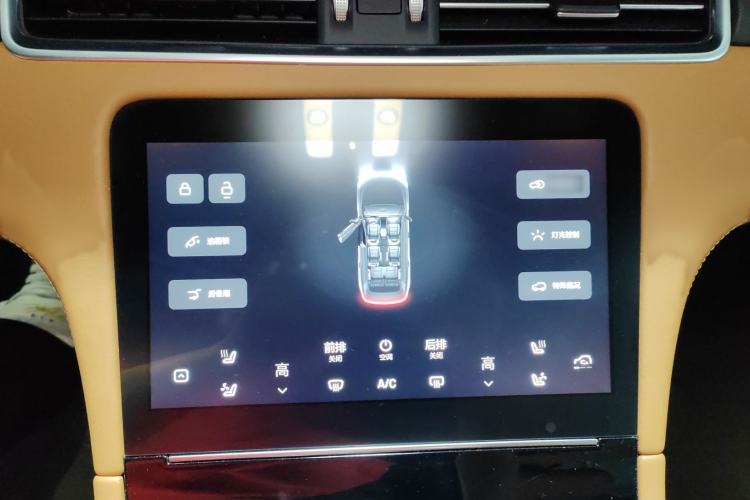 Used Li Auto ONE 2021 Extended-Range 6-Seater Version Audio And AC Panel