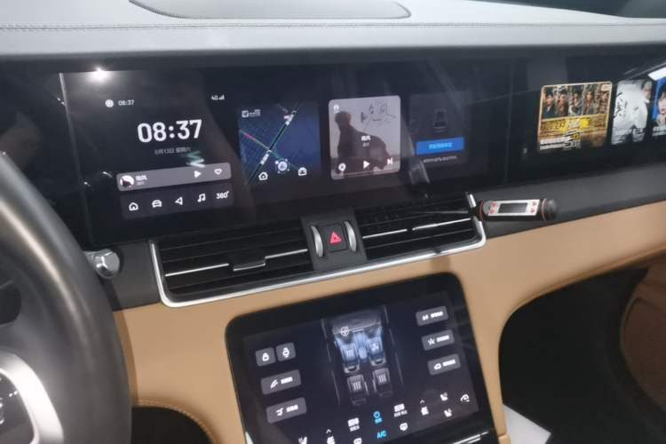 Used Li Auto ONE 2021 Extended-Range 6-Seater Version Audio And AC Panel