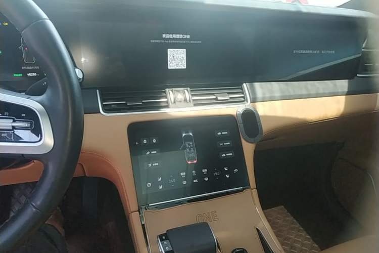 Used Li Auto ONE 2021 Extended-Range 6-Seater Version Audio And AC Panel