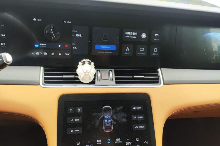 Used Li Auto ONE 2021 Extended-Range 6-Seater Version Audio And AC Panel