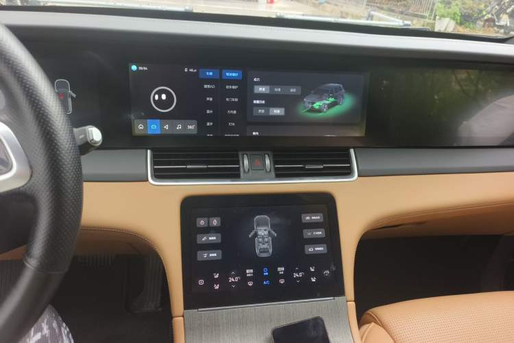 Used Li Auto ONE 2021 Extended-Range 6-Seater Version Audio And AC Panel