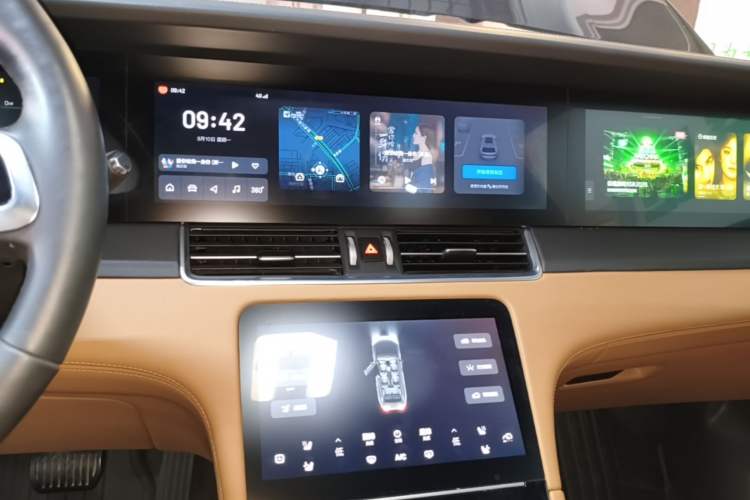 Used Li Auto ONE 2021 Extended-Range 6-Seater Version Audio And AC Panel