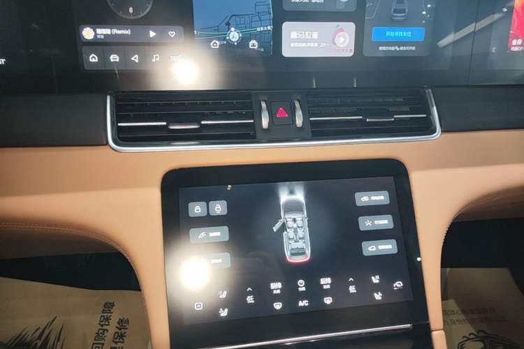 Used Li Auto ONE 2021 Extended-Range 6-Seater Version Audio And AC Panel