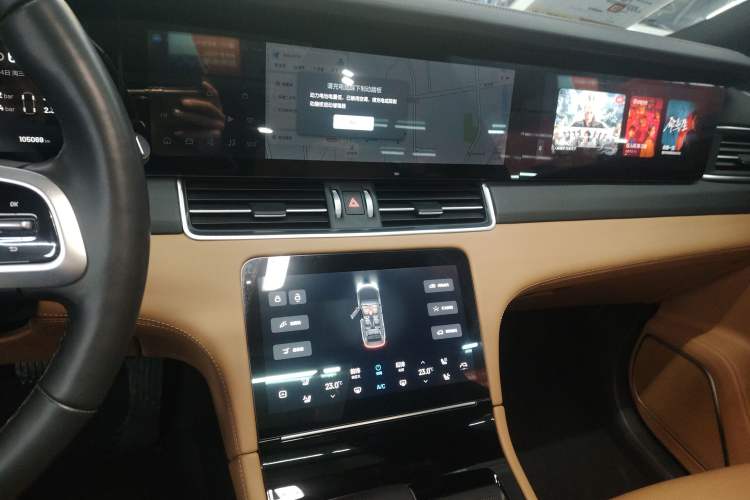 Used Li Auto ONE 2021 Extended-Range 6-Seater Version Audio And AC Panel