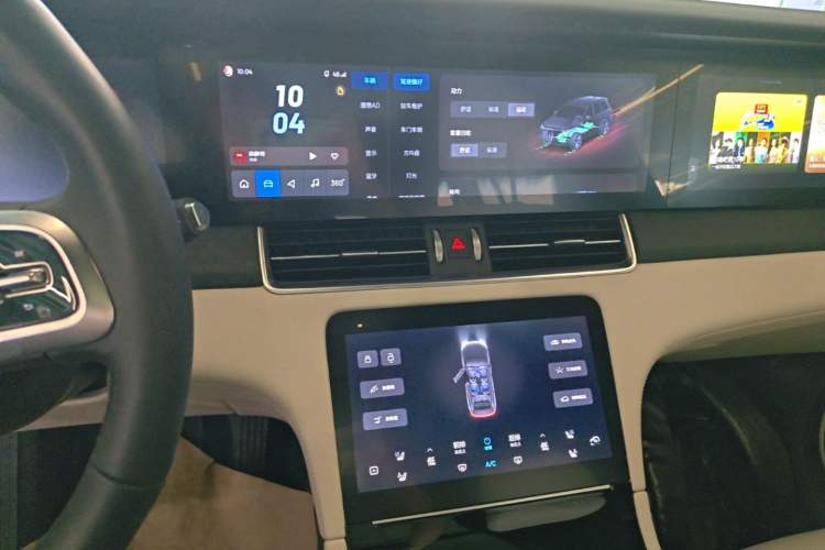 Used Li Auto ONE 2021 Extended-Range 6-Seater Version Audio And AC Panel