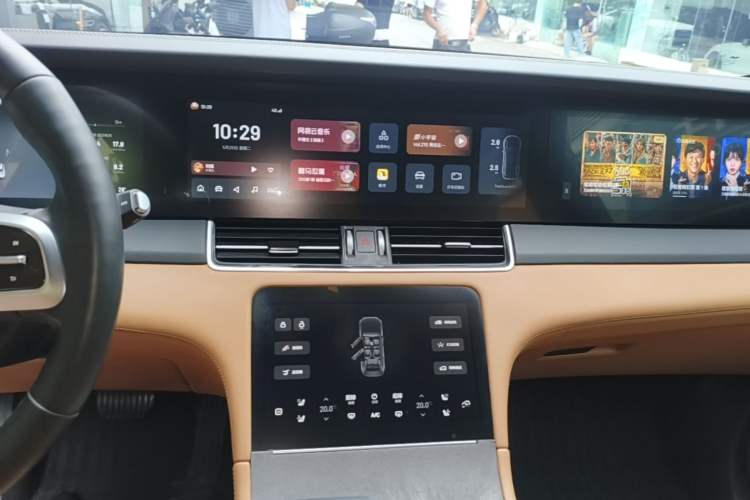 Used Li Auto ONE 2021 Extended-Range 6-Seater Version Audio And AC Panel