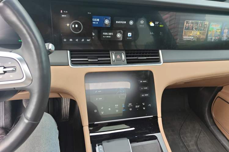 Used Li Auto ONE 2021 Extended-Range 6-Seater Version Audio And AC Panel