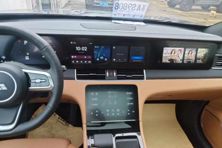 Used Li Auto ONE 2021 Extended-Range 6-Seater Version Audio And AC Panel