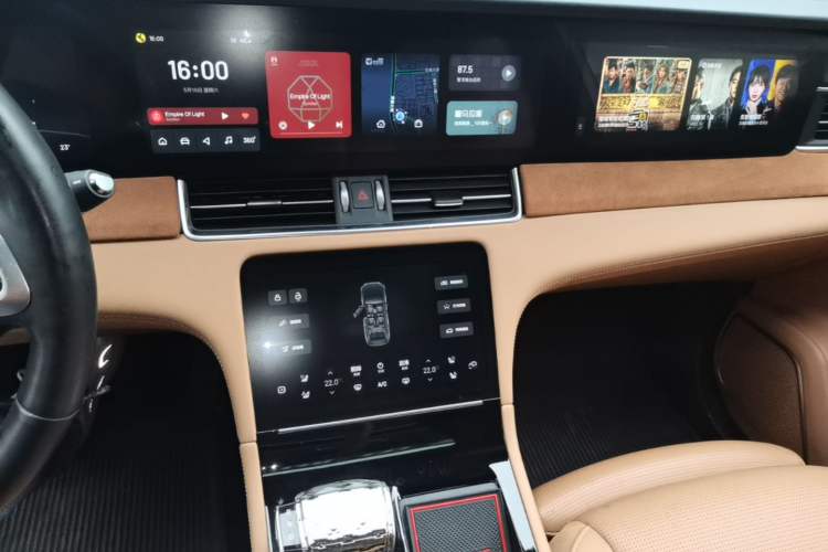 Used Li Auto ONE 2021 Extended-Range 6-Seater Version Audio And AC Panel