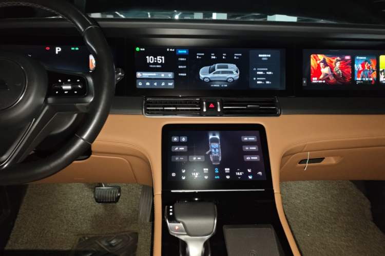 Used Li Auto ONE 2021 Extended-Range 6-Seater Version Audio And AC Panel