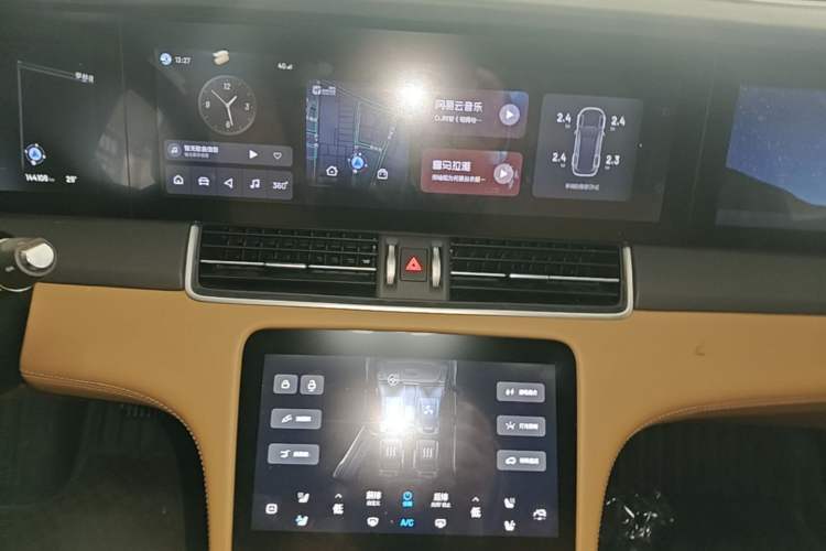 Used Li Auto ONE 2021 Extended-Range 6-Seater Version Audio And AC Panel
