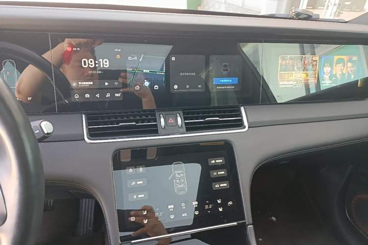 Used Li Auto ONE 2021 Extended-Range 6-Seater Version Audio And AC Panel