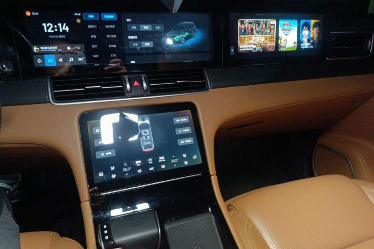 Used Li Auto ONE 2021 Extended-Range 6-Seater Version Audio And AC Panel