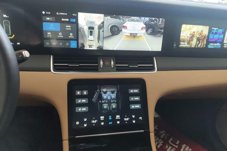 Used Li Auto ONE 2021 Extended-Range 6-Seater Version Audio And AC Panel