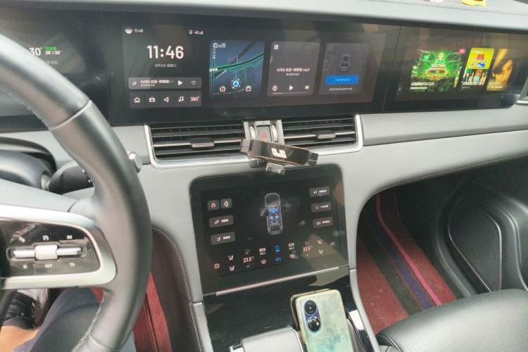 Used Li Auto ONE 2021 Extended-Range 6-Seater Version Audio And AC Panel