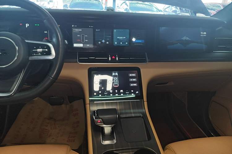 Used Li Auto ONE 2021 Extended-Range 6-Seater Version Audio And AC Panel