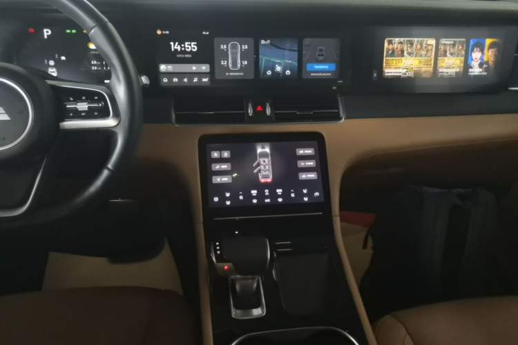 Used Li Auto ONE 2021 Extended-Range 6-Seater Version Audio And AC Panel