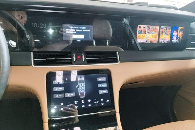 Used Li Auto ONE 2021 Extended-Range 6-Seater Version Audio And AC Panel