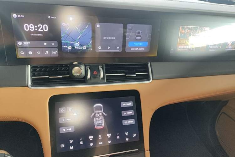 Used Li Auto ONE 2021 Extended-Range 6-Seater Version Audio And AC Panel