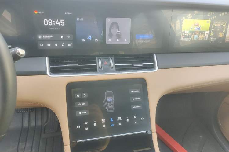 Used Li Auto ONE 2021 Extended-Range 6-Seater Version Audio And AC Panel