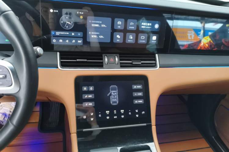 Used Li Auto ONE 2021 Extended-Range 6-Seater Version Audio And AC Panel