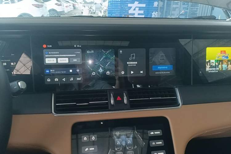 Used Li Auto ONE 2021 Extended-Range 6-Seater Version Audio And AC Panel