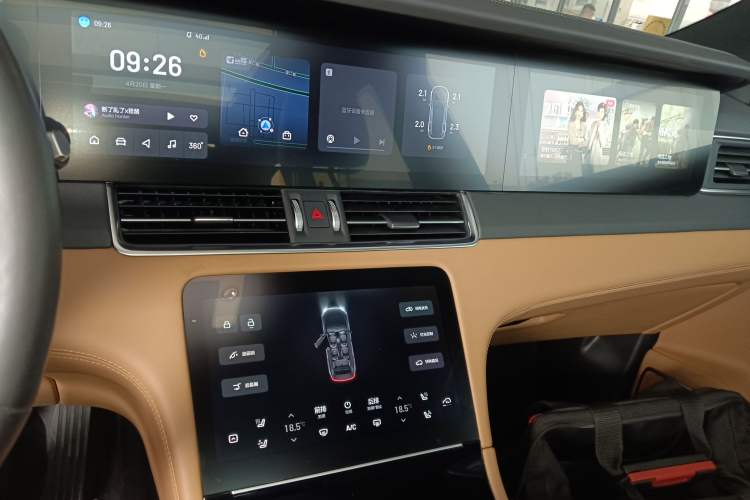 Used Li Auto ONE 2021 Extended-Range 6-Seater Version Audio And AC Panel