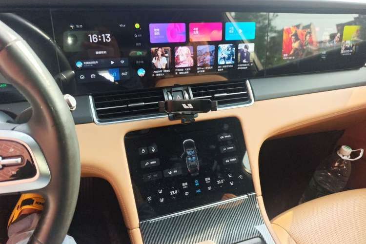 Used Li Auto ONE 2021 Extended-Range 6-Seater Version Audio And AC Panel