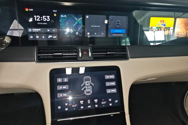 Used Li Auto ONE 2021 Extended-Range 6-Seater Version Audio And AC Panel