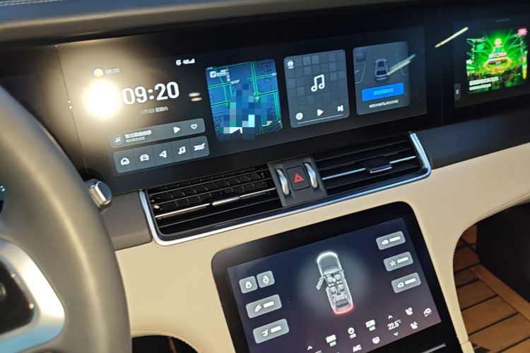 Used Li Auto ONE 2021 Extended-Range 6-Seater Version Audio And AC Panel