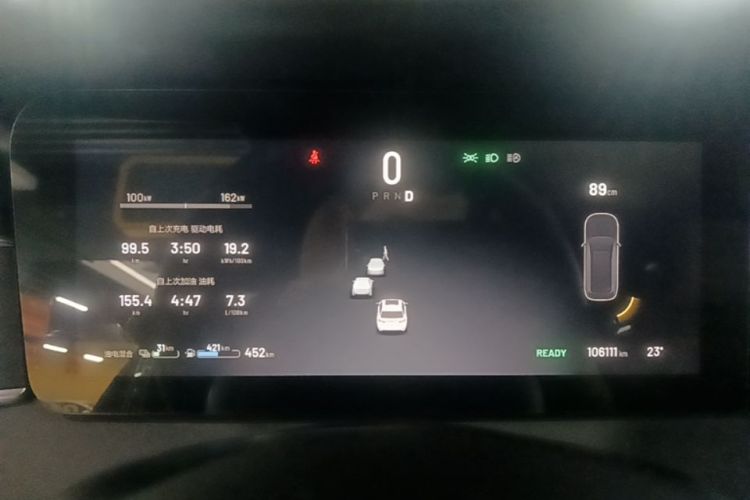 Used Li Auto ONE 2021 Extended-Range 6-Seater Version Instrument Cluster