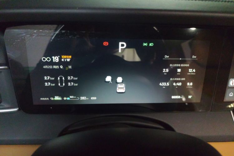 Used Li Auto ONE 2021 Extended-Range 6-Seater Version Instrument Cluster